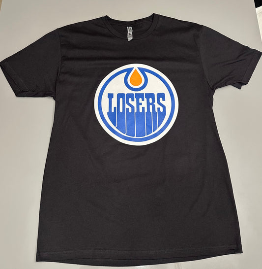 Black Next Level Apparel "Losers" T-Shirt